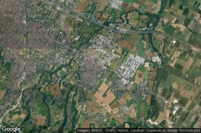 Vue aérienne de San Lazzaro di Savena