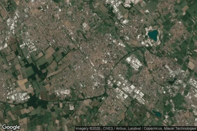 Vue aérienne de Parabiago