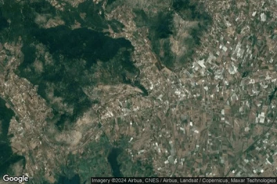 Vue aérienne de Monte San Biagio
