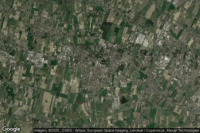 Vue aérienne de Mirano