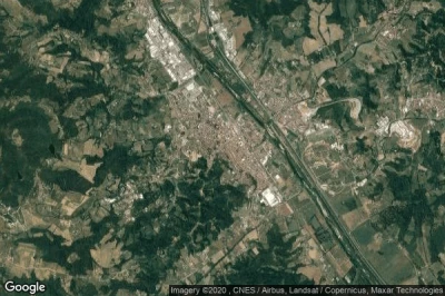 Vue aérienne de Figline Valdarno