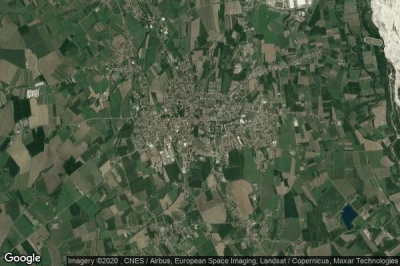 Vue aérienne de San Vito al Tagliamento