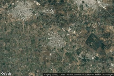 Vue aérienne de Novoli