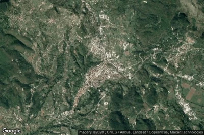 Vue aérienne de Isernia