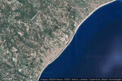 Vue aérienne de Siderno