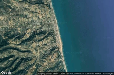 Vue aérienne de Cupra Marittima
