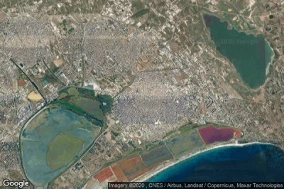 Vue aérienne de Quartu Sant'Elena