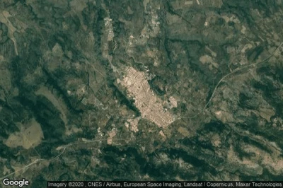 Vue aérienne de San Nicandro Garganico