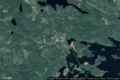 Vue aérienne de Kangaslampi