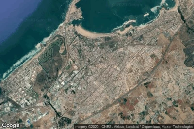 Vue aérienne de Mohammedia