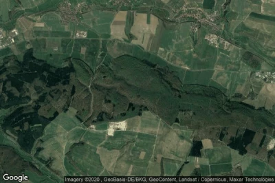 Vue aérienne de Eichsfeld