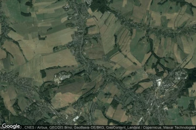 Vue aérienne de Gersdorf