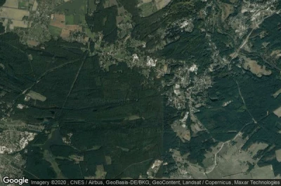 Vue aérienne de Krauschwitz