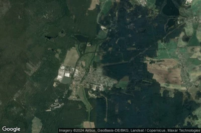 Vue aérienne de Schwepnitz