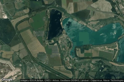 Vue aérienne de Neukieritzsch