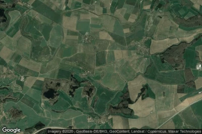 Vue aérienne de Hohes Kreuz