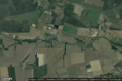 Vue aérienne de Reisdorf