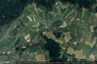 Vue aérienne de Mohlsdorf