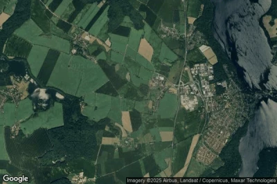 Vue aérienne de Harmsdorf