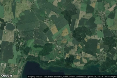 Vue aérienne de Fargau-Pratjau
