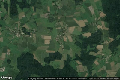 Vue aérienne de Luhnstedt