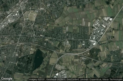 Vue aérienne de Barsbüttel