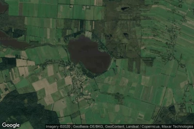 Vue aérienne de Flögeln