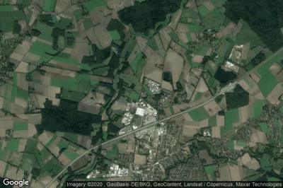 Vue aérienne de Sittensen