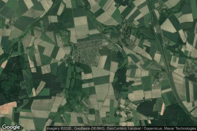 Vue aérienne de Wrestedt