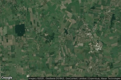 Vue aérienne de Nenndorf