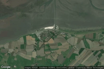 Vue aérienne de Neuharlingersiel