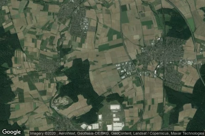Vue aérienne de Langgöns