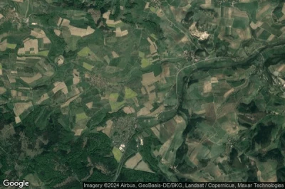 Vue aérienne de Cornberg