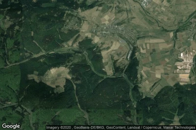 Vue aérienne de Bromskirchen