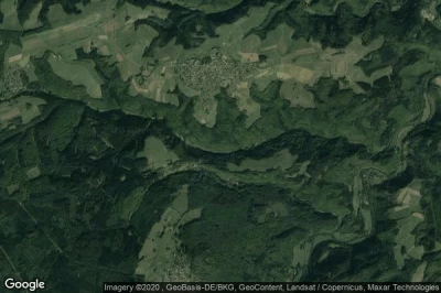 Vue aérienne de Eichenbach