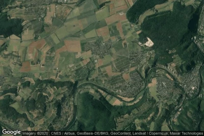 Vue aérienne de Hüffelsheim
