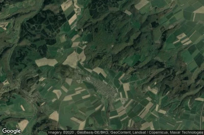 Vue aérienne de Düngenheim
