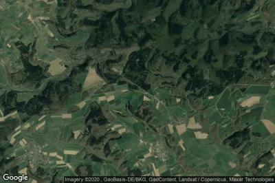 Vue aérienne de Luxem