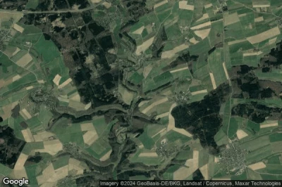 Vue aérienne de Dillendorf