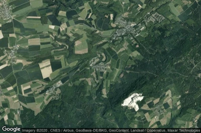 Vue aérienne de Gehlweiler