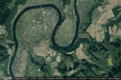 Vue aérienne de Minheim