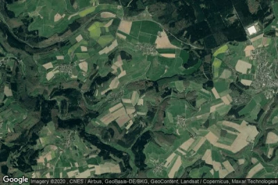 Vue aérienne de Neunkirchen