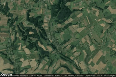 Vue aérienne de Mettendorf