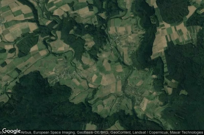 Vue aérienne de Peffingen