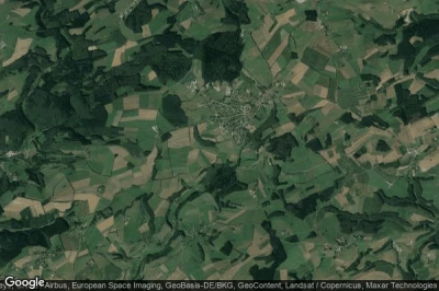 Vue aérienne de Arzfeld