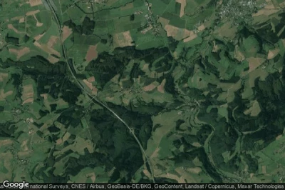 Vue aérienne de Heisdorf