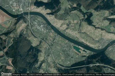 Vue aérienne de Longen