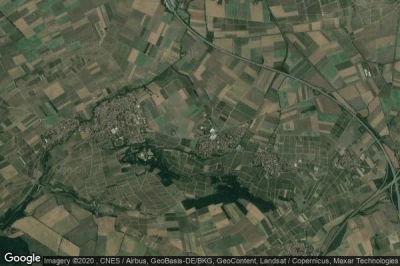 Vue aérienne de Bornheim