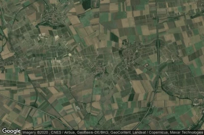 Vue aérienne de Ensheim