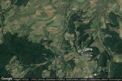 Vue aérienne de Wartenberg-Rohrbach